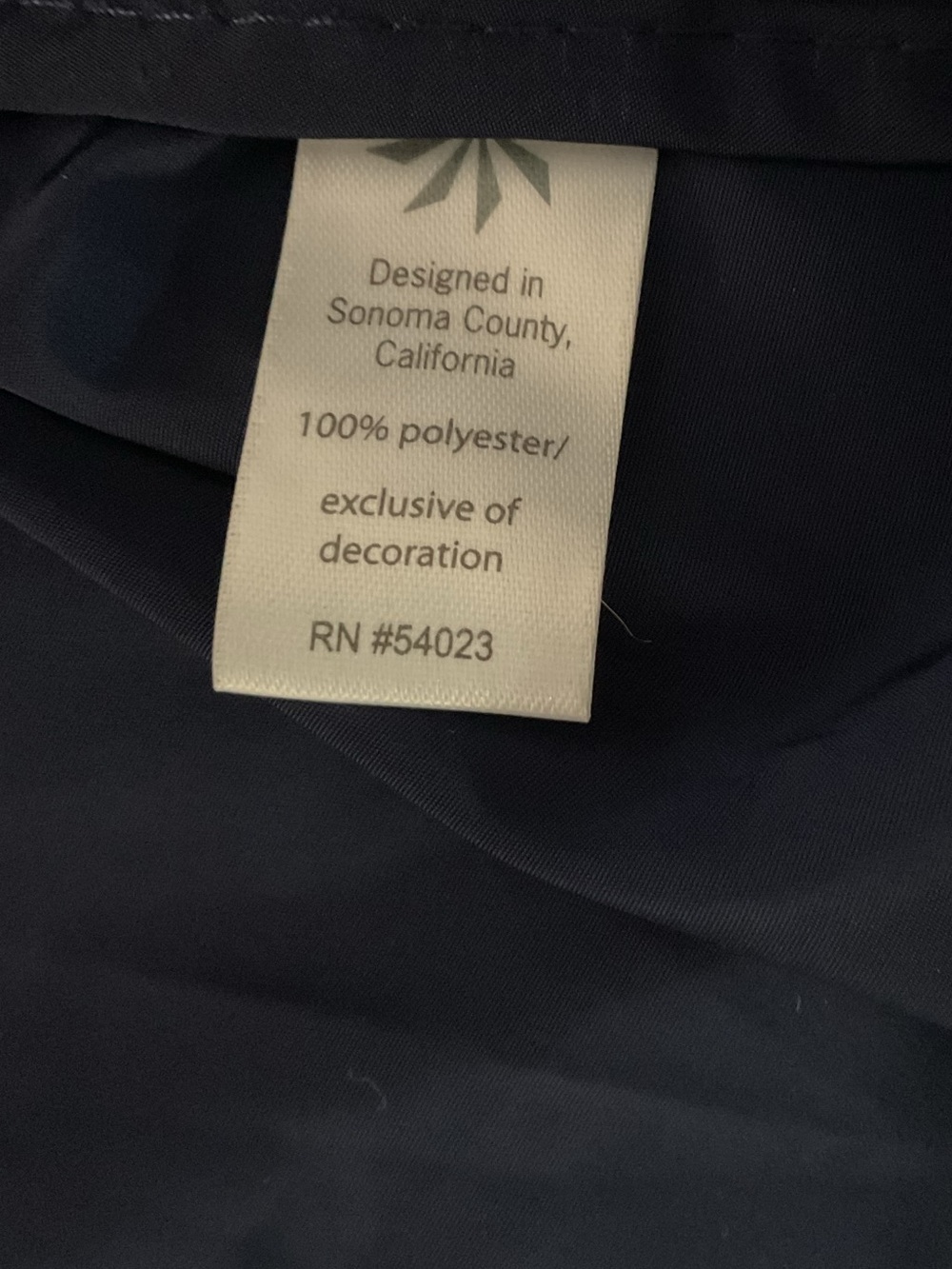 Athleta Navy Hooded Jacket w/ Drawstring Waist P:26” L:38” - Picture 7 of 7